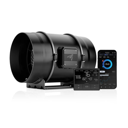 AC Infinity CLOUDLINE PRO T8 – 200mm Smart EC Inline Fan
