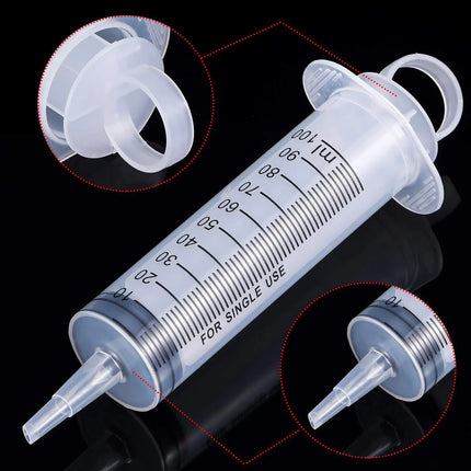 Syringe 100ml (singles)