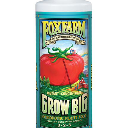 Grow Big Hydroponic  quart/946ml