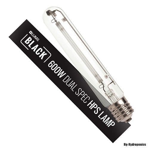 LUMii 600W BLACK Hps Lamp – Dual Spec