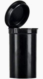 Medical Pop Top 19 Dram Black (25 per pack)