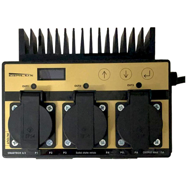 Dimlux 15-Amp Fan Aux Box (3 Socket)